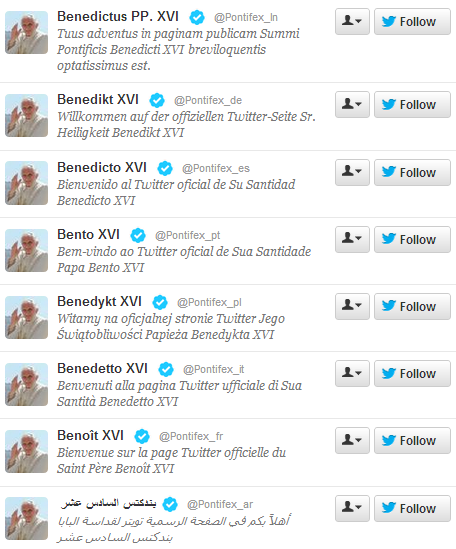 @Pontifex: The Pope's Multiple=