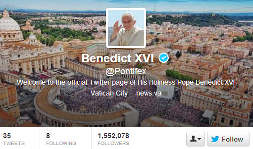@Pontifex Official Twitter Profile