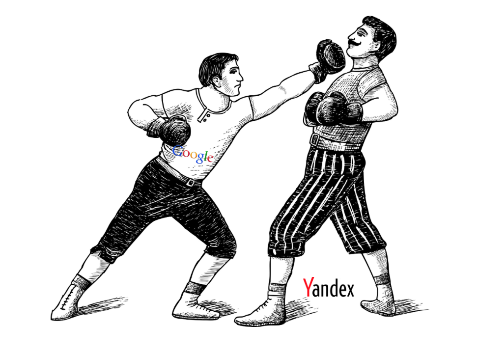 Google vs Yandex Russia