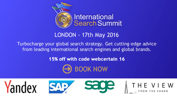 Book International Search Summit London